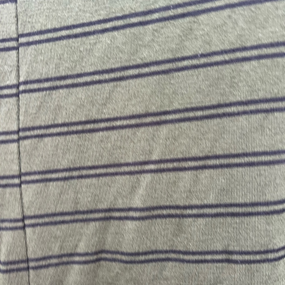 Old Navy Army Green and Black Stripe Swing Dress size Med - Picture 10 of 11